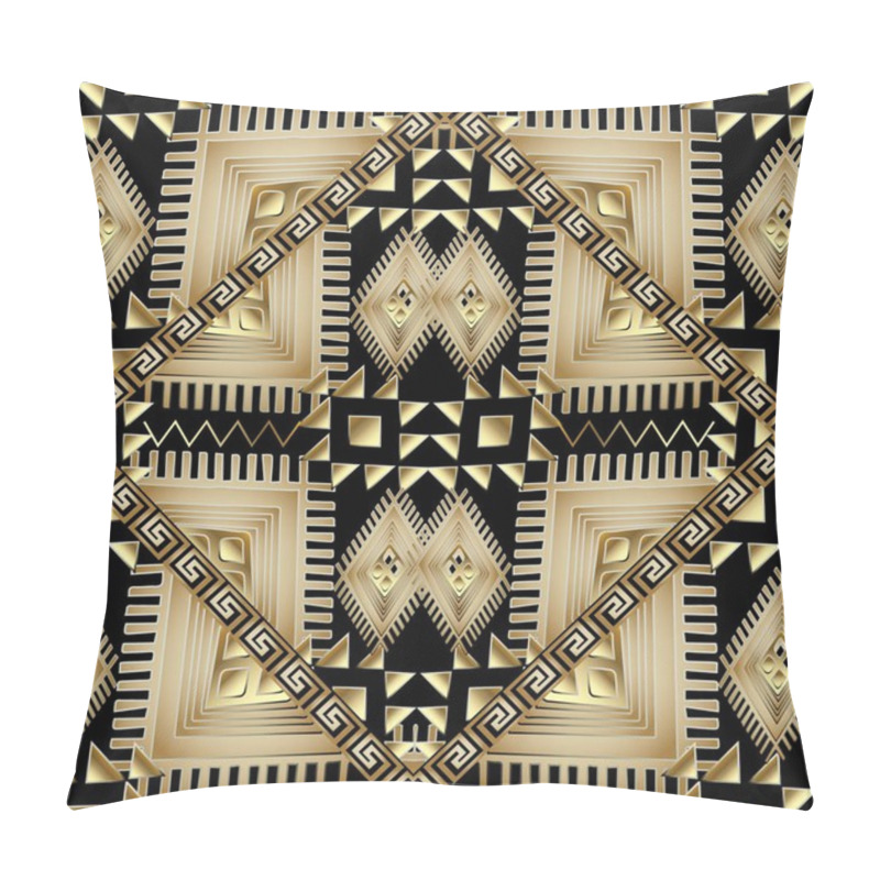 Personality  Tribal Geometric Vector Seamless Pattern. Abstract Ethnic Pillow Covers