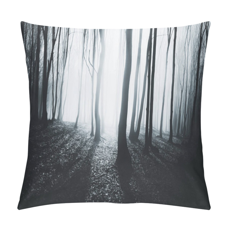 Personality  Fantasy Forest With Sun Rays Landscape Pillow Covers