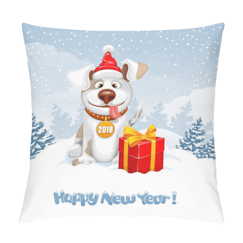 Personality  New Year Greeting Pillow Covers