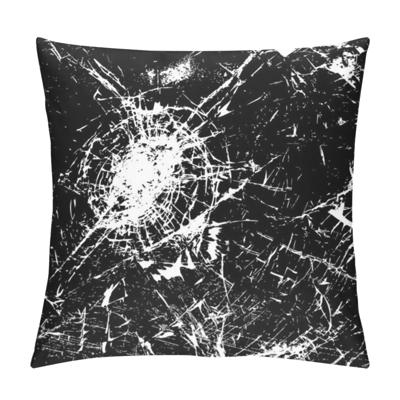 Personality  Broken Cracked Glass Pillow Covers