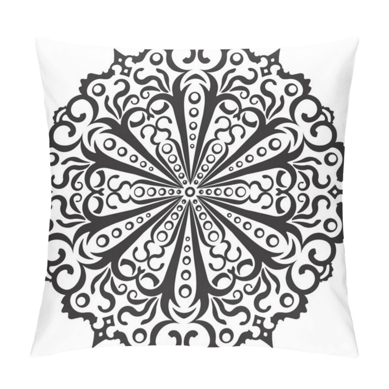 Personality  Arabic Lace Design Frame Pillow Covers