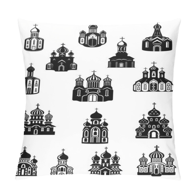 Personality  Temple, Church Fane And Shrine Icons Pillow Covers