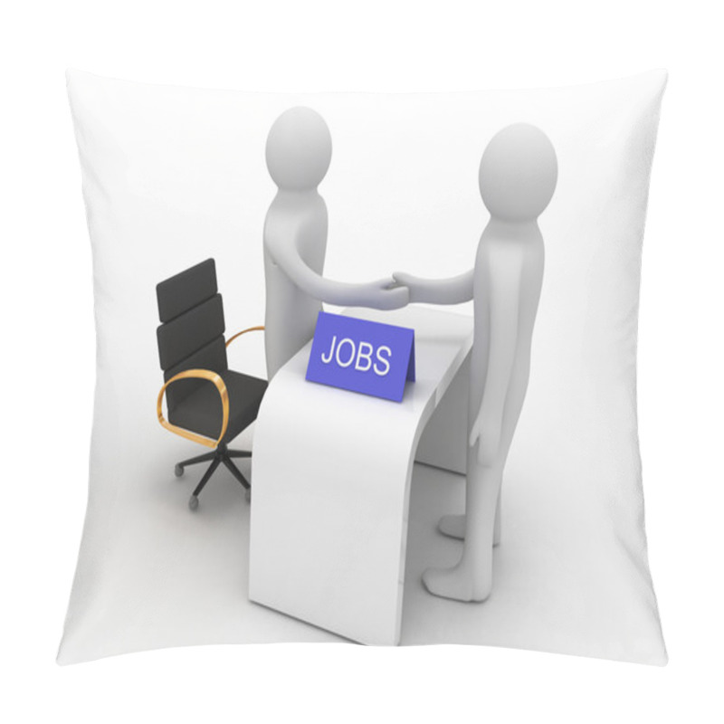 Personality  Jobs Concept Pillow Covers