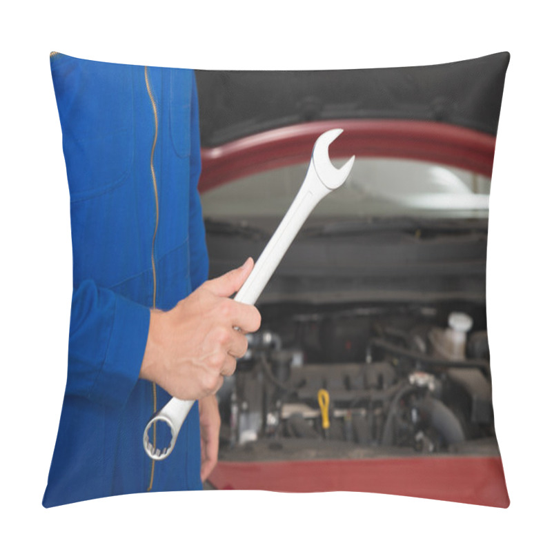 Personality  Mechanic Holding Tool Pillow Covers