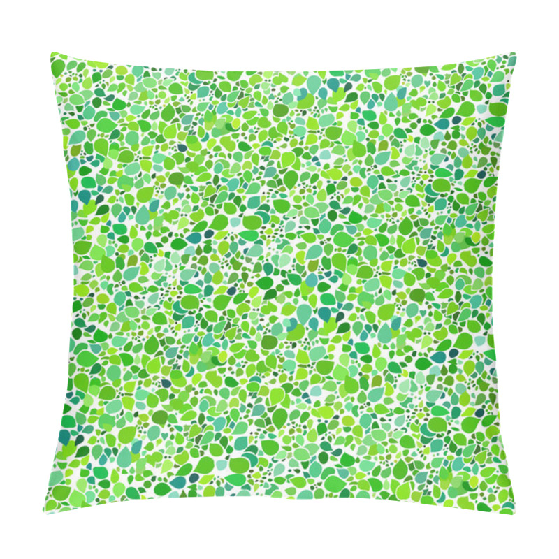 Personality  Ditsy Vector Pattern With Many Small Leaves Pillow Covers