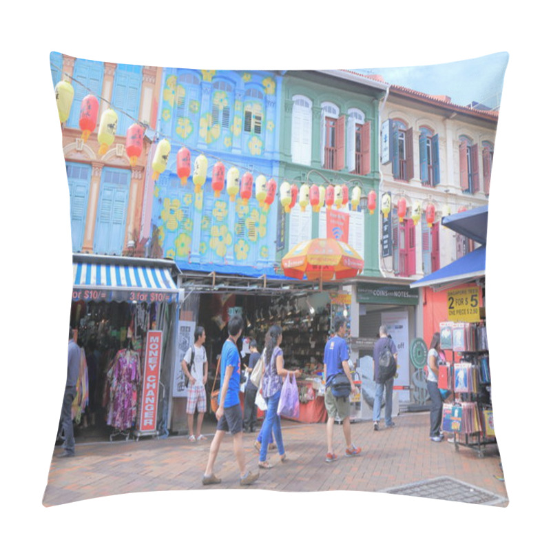 Personality  Chinatown Singapore Pillow Covers