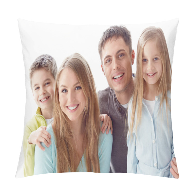 Personality  Smiling Family Pillow Covers