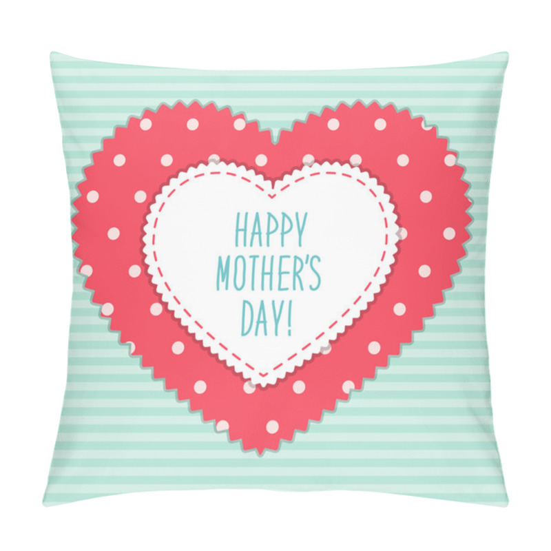 Personality  Cute Mothers Day Card Pillow Covers