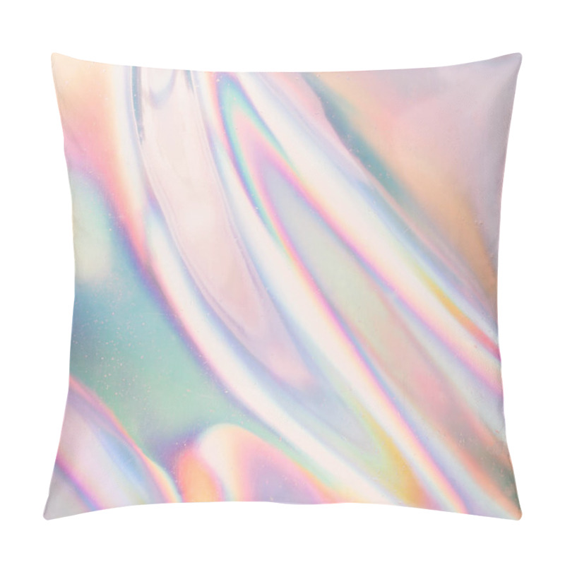 Personality  Trendy Holographic Abstract Soft Iridescent Backdrop  Pillow Covers