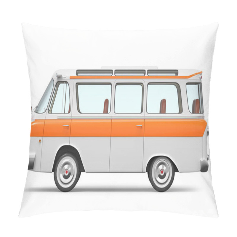 Personality  Van Old Soviet Cartoon Side Pillow Covers