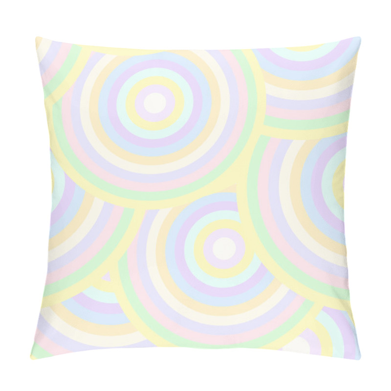 Personality  Seamless Pattern With Circles Pillow Covers