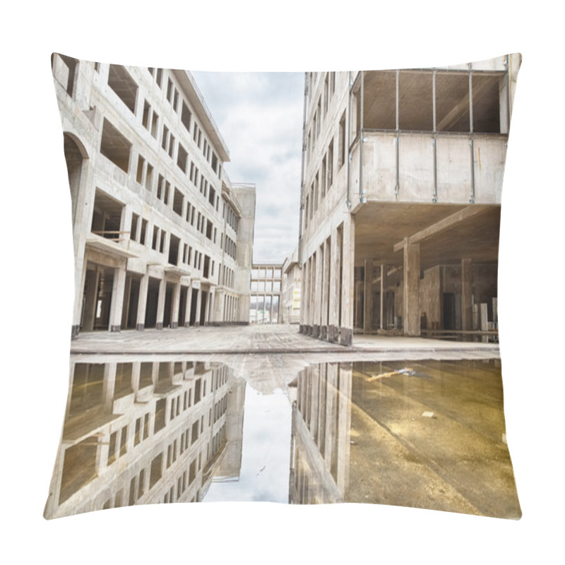 Personality  An Unfinished Residential Complex Pillow Covers