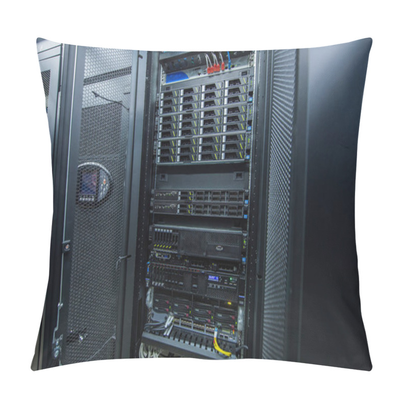 Personality  Network Servers In Data Room Domestic Room  Pillow Covers