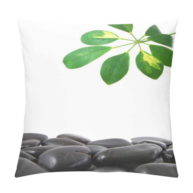 Personality  Stones And Leaf Pillow Covers