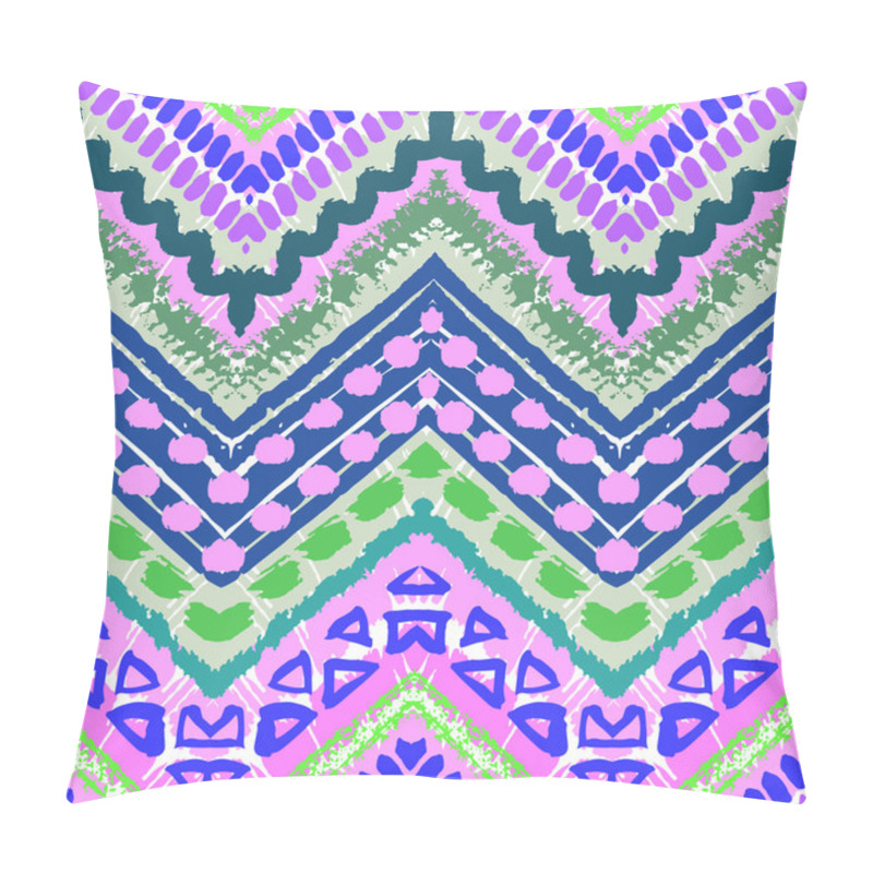 Personality  Hand Drawn Painted Seamless Pattern. Vector Illustration Pillow Covers