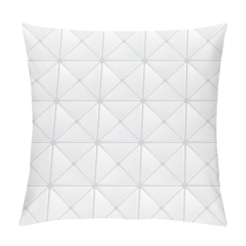 Personality  White Tile Pillow Covers