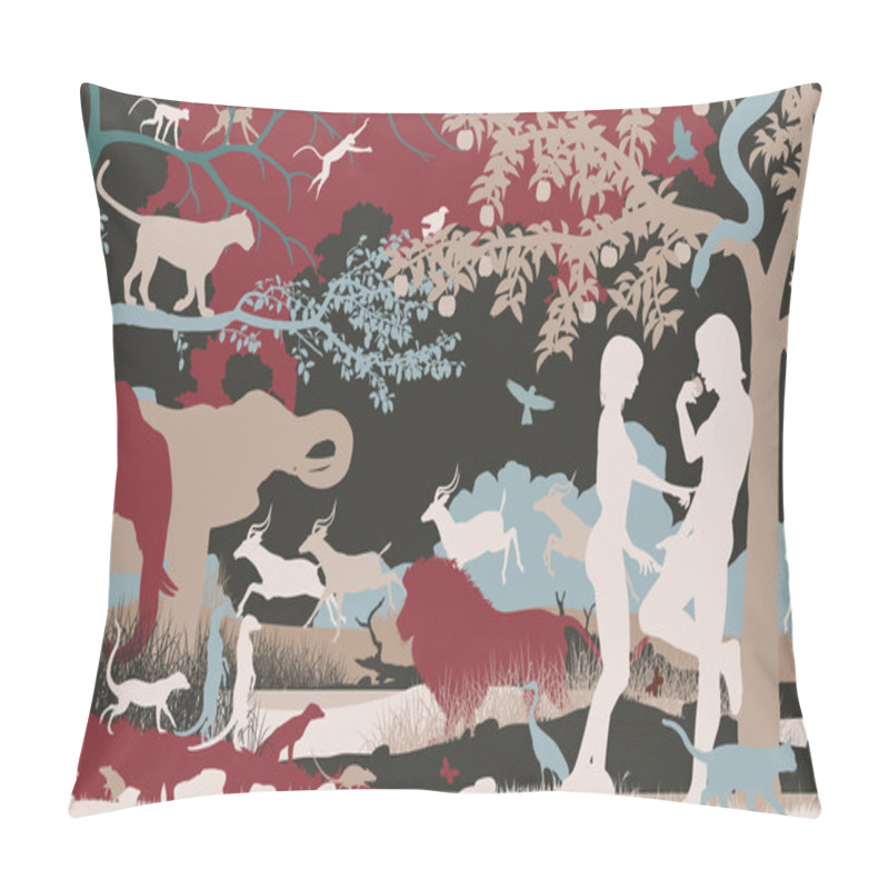 Personality  Garden Of Eden Pillow Covers