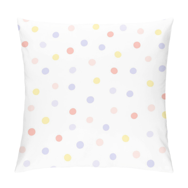 Personality  Cute Polka Dots Seamless Pattern.  Pillow Covers