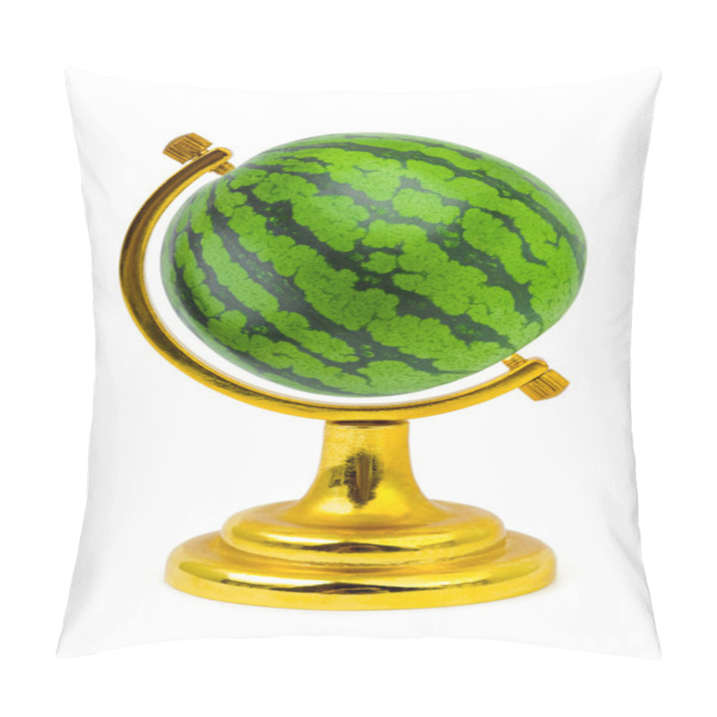 Personality  Watermelon Like A Globe Pillow Covers