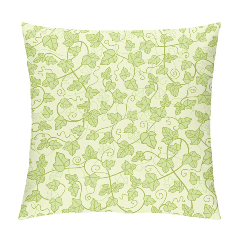 Personality  Ivy Plants Seamless Pattern Background Pillow Covers