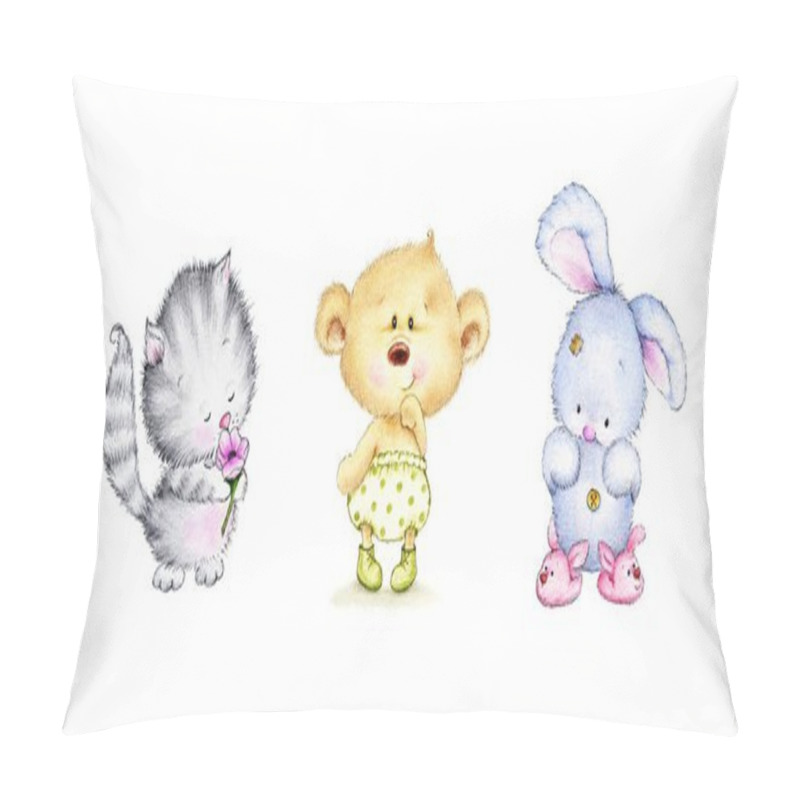 Personality  Set Of Cute  Animals  Pillow Covers