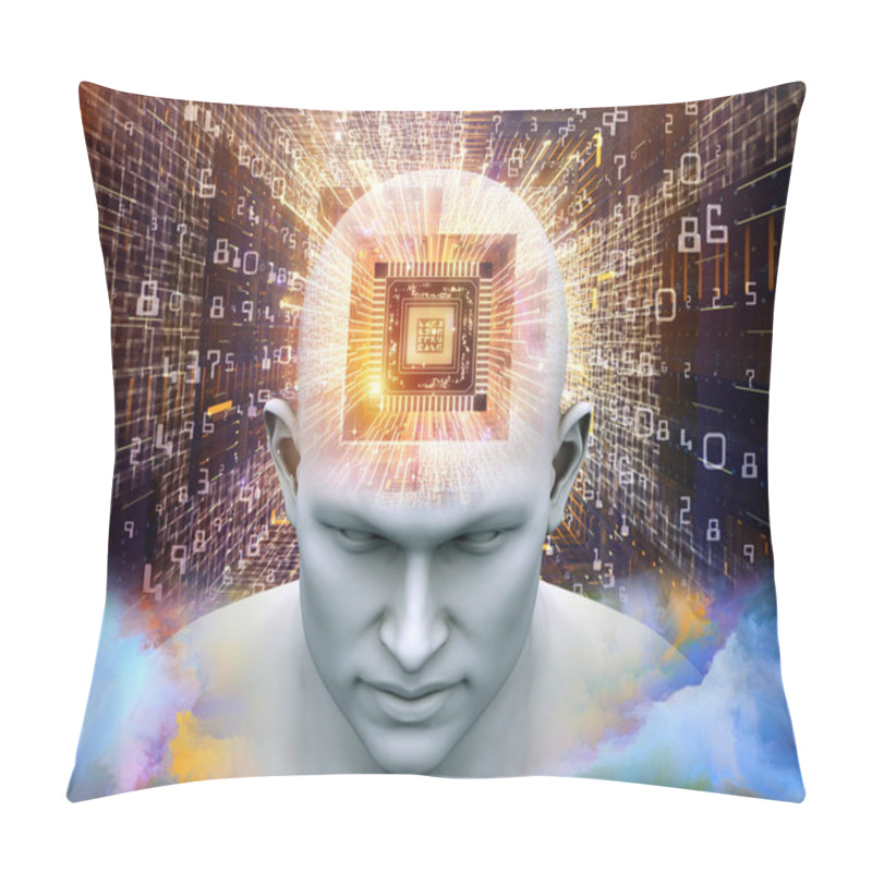 Personality  Vision Of Thought Pillow Covers