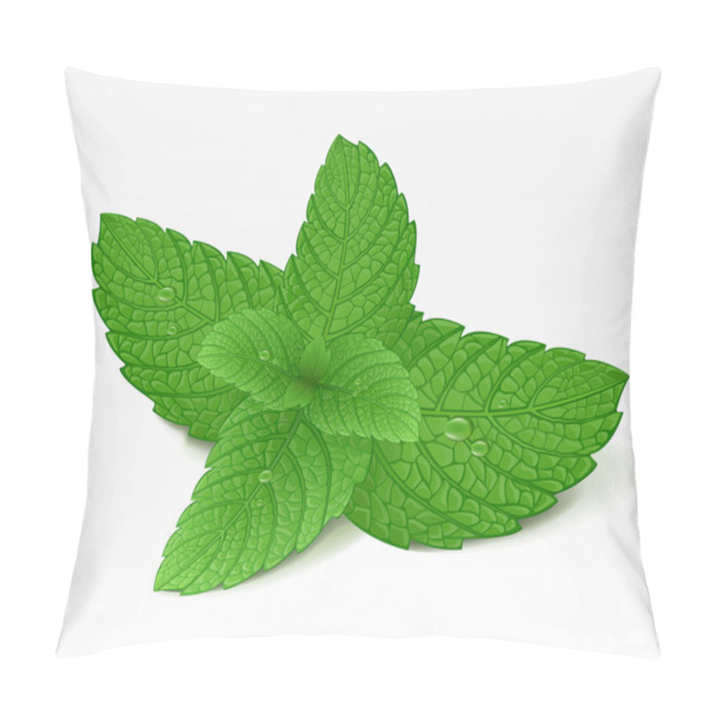 Personality  Mint Leaf Pillow Covers