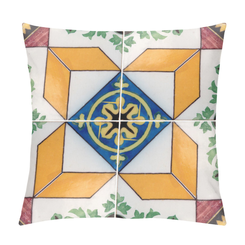 Personality  Traditional Portuguese Glazed Tiles Pillow Covers