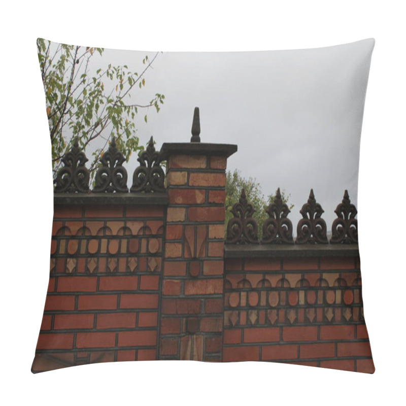 Personality  The Brick Cathedral Impresses With Its Grandeur And Architectural Beauty. Its Walls Are Made Of Rich Red Bricks That Give It A Cozy Appearance. Pillow Covers