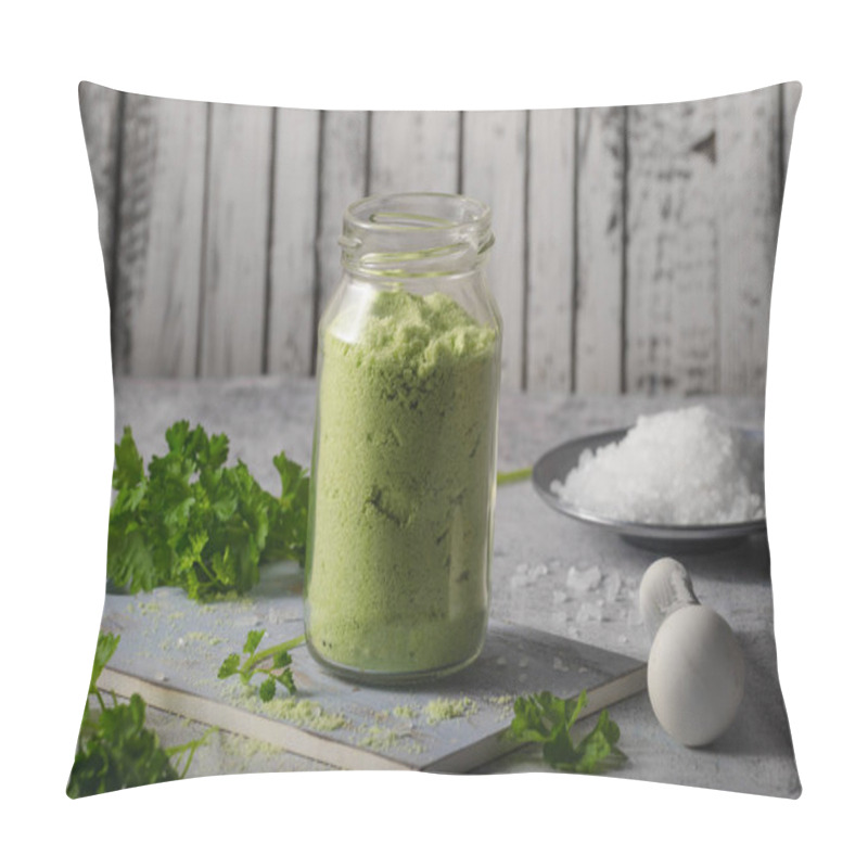 Personality  Homemade Bio Flavored Salt With Herbs Pillow Covers