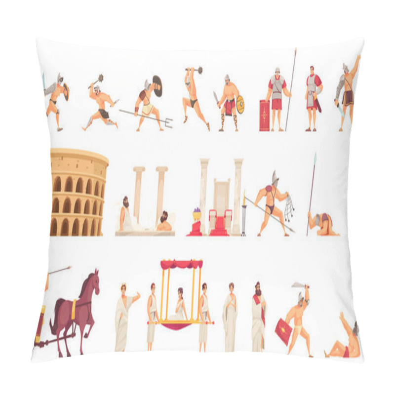 Personality  Ancient Rome Set Pillow Covers