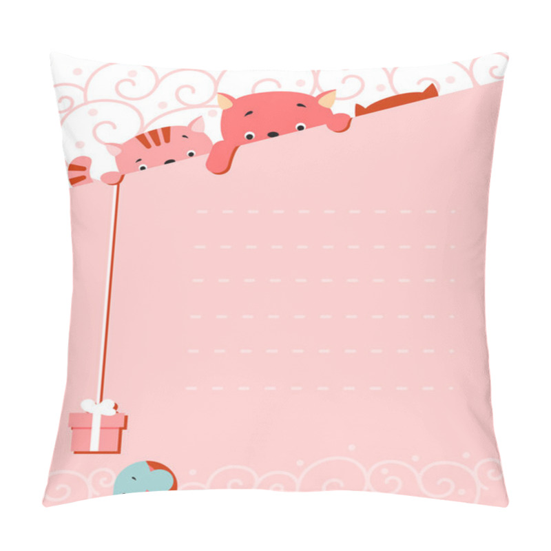 Personality  Kittens And Gift Pillow Covers