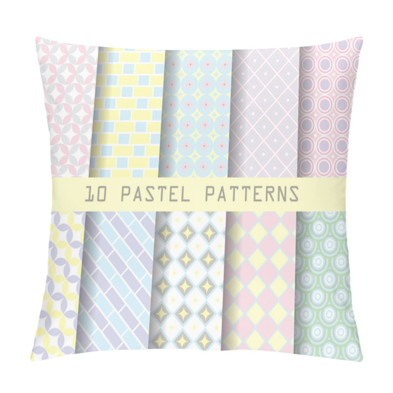 Personality  10 Retro Geometric Patterns Pillow Covers