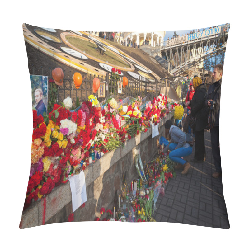 Personality  Ukrainian Revolution, Euromaidan After An Attack By Government F Pillow Covers