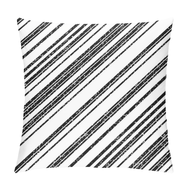 Personality  Slanting White Stripes Pattern Vector And Outline 5048 Pillow Covers