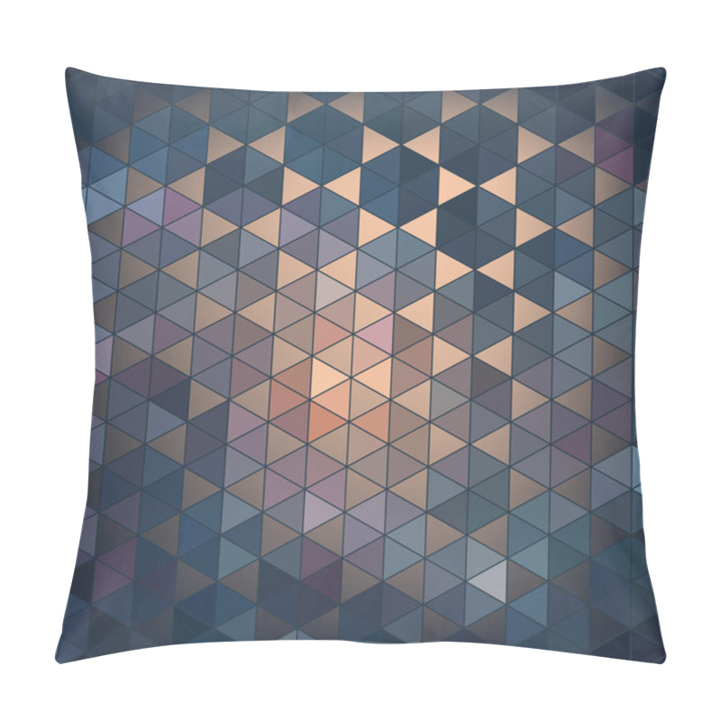 Personality  Geometric Abstract Background Pillow Covers