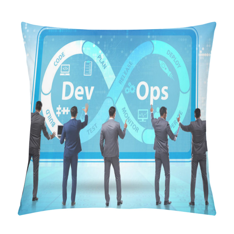 Personality  DevOps Software Development IT Concept Pillow Covers