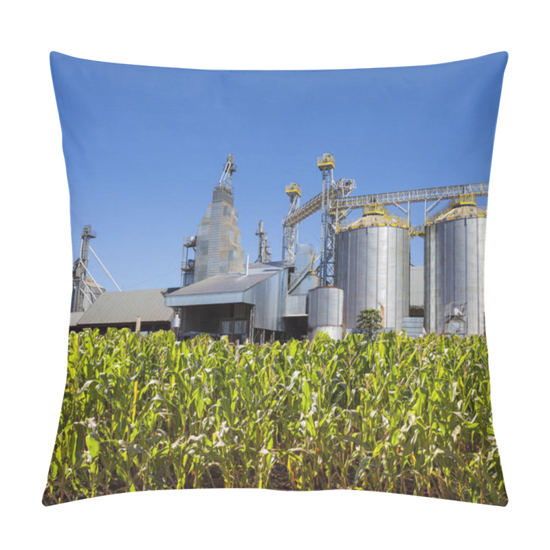 Personality  The Complex Silo Installations For The Storage Of Grain  Pillow Covers