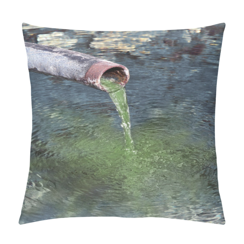 Personality  Water Pollution Pillow Covers