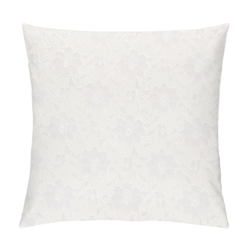 Personality  White Lace Background Pillow Covers