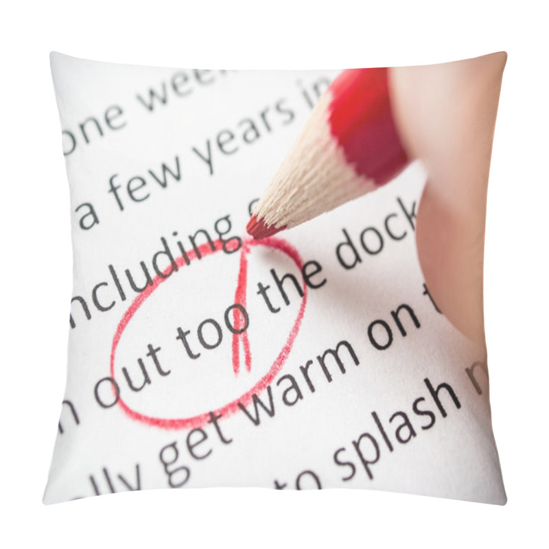 Personality  Two To Too Error Pillow Covers