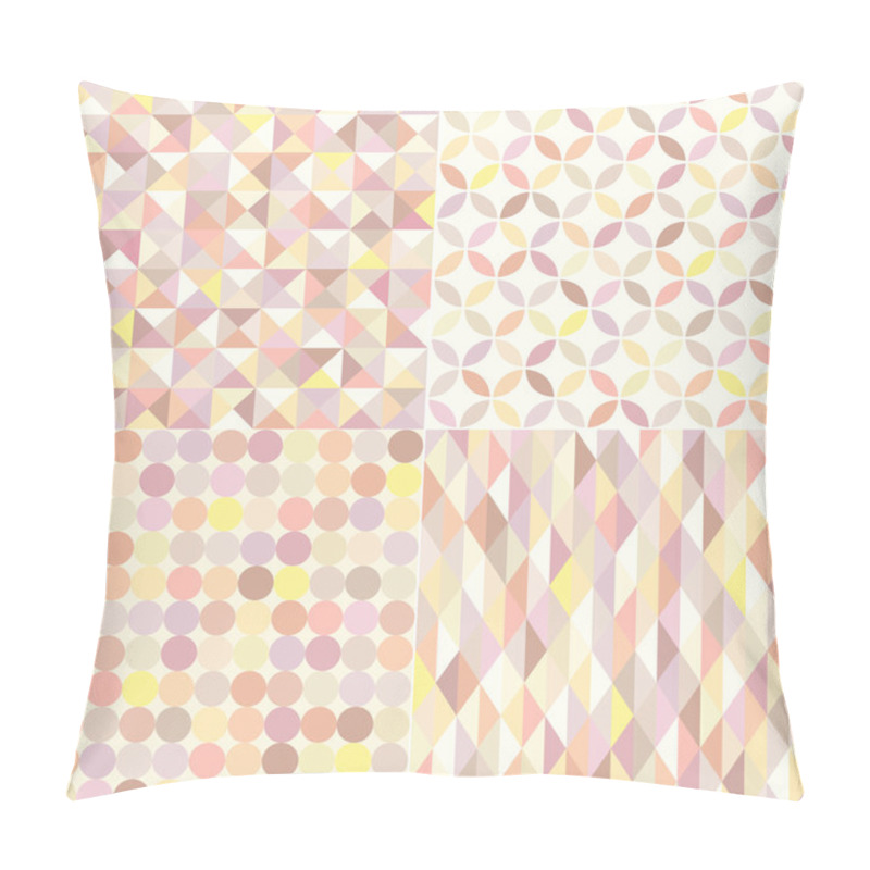 Personality  Abstract Geometric Patterns Pillow Covers