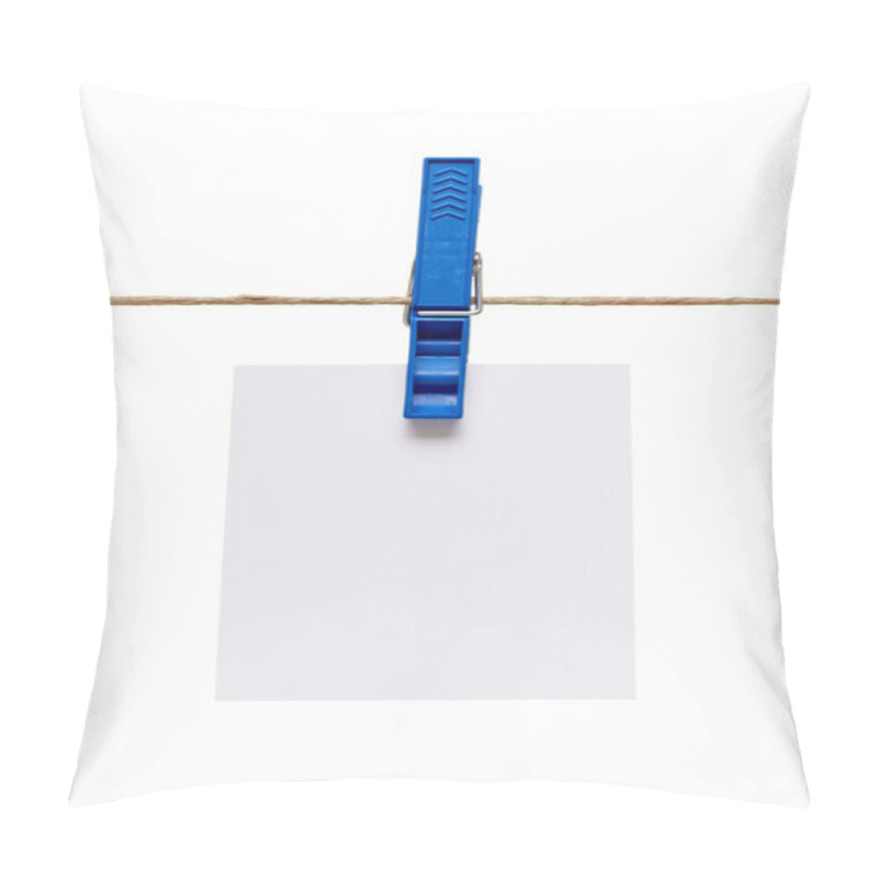 Personality  Clothes Peg And Note Paper On Clothes Line Rope Pillow Covers