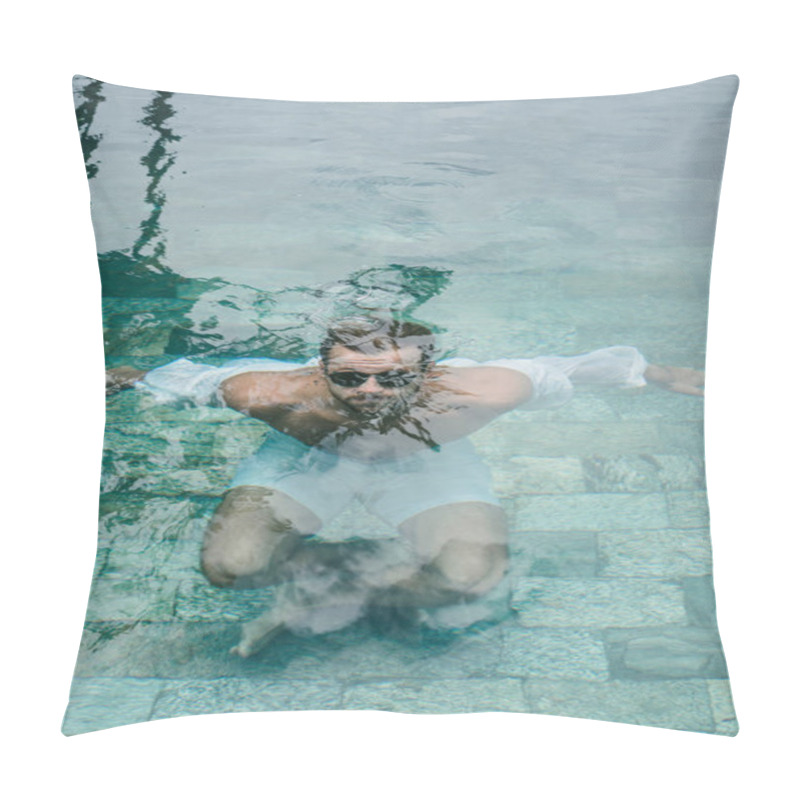 Personality  Swimming Pool Pillow Covers