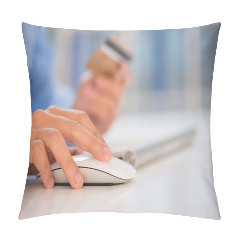 Personality  Clicking Computer Mouse Pillow Covers