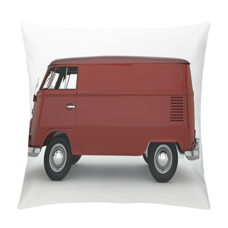 Personality  Red Van Pillow Covers