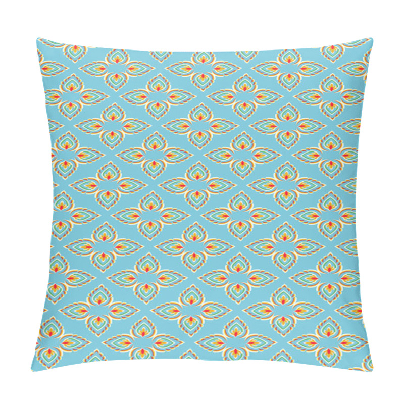 Personality  Thai Traditional Style Art Pattern Pillow Covers