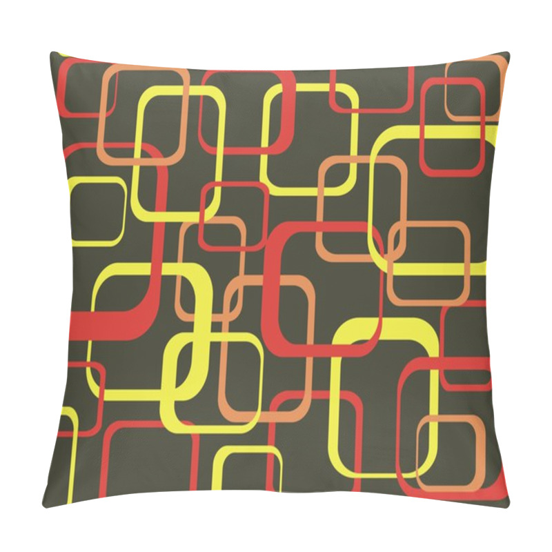 Personality  Retro Seamless Pattern Pillow Covers