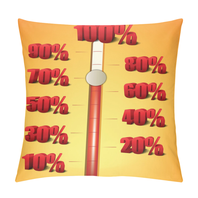 Personality  Progress Bar Pillow Covers