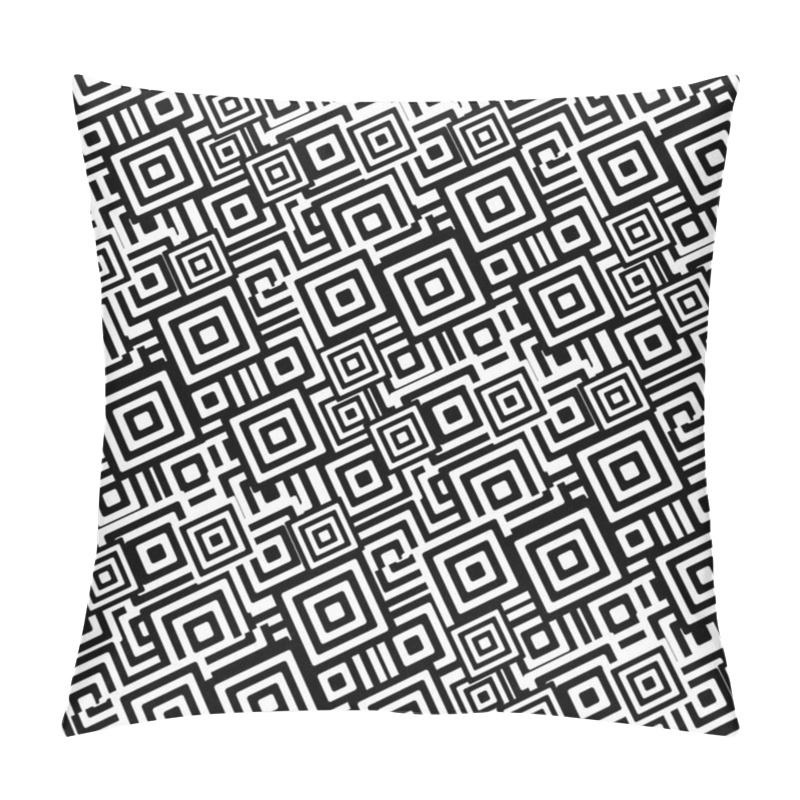 Personality  Seamless Tile Pattern Pillow Covers